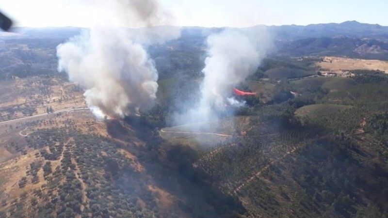 El Gobierno destinará un millón de euros a actuaciones de emergencia por el incendio de Almonaster la Real