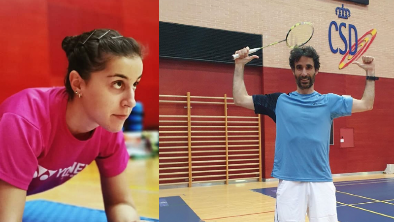 Carolina Marín y Pablo Abián disputan el SaarLorLux en Alemania
