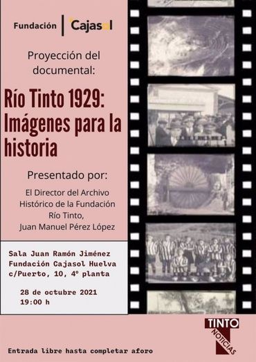 Cajasol proyecta el documental 'Riotinto 1929, imágenes para la historia'