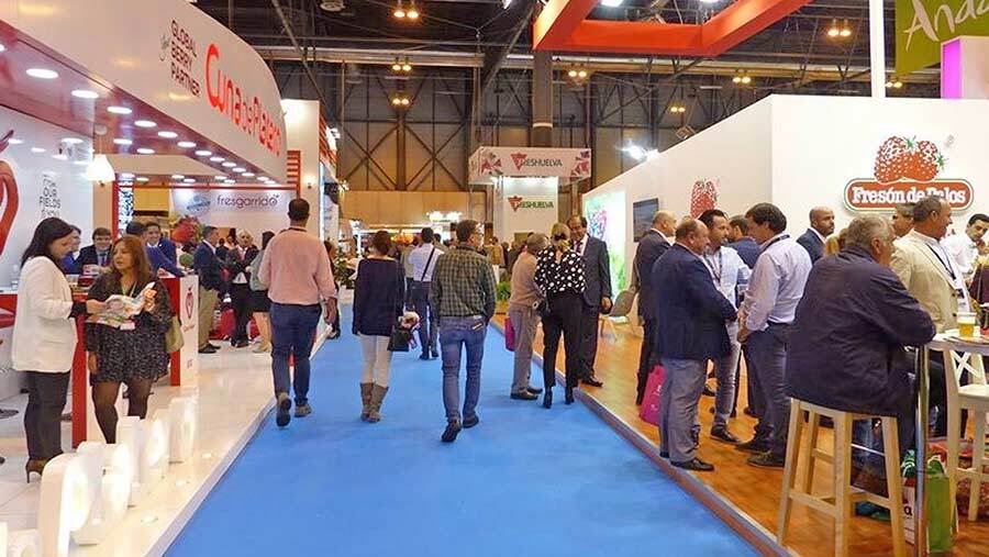 La Diputación acompaña al sector de los frutos rojos en la nueva edición presencial de la Fruit Attraction