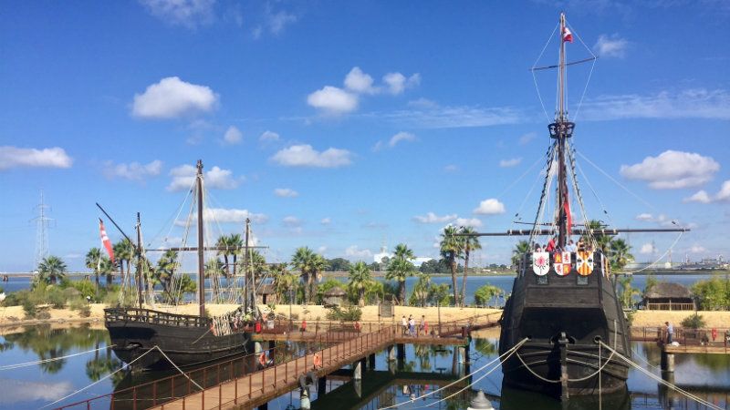 Un paseo histórico a través del río Odiel