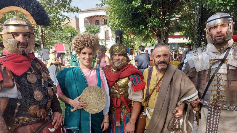 La Legio IX Hispana Pvnta Umbría se pasea engalanada por las calles de Mérida