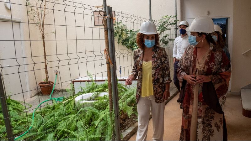 La Diputación valora la ampliación del centro de mayores de Punta Umbría