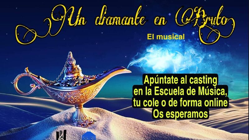 La Escuela Municipal de Música de Punta convoca un casting para el musical infantil de Aladdín
