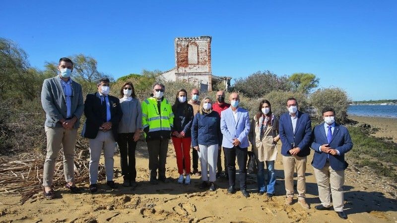 Comienzas las obras para recuperar la Almadraba de Nueva Umbría
