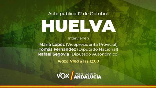 Vox lleva la Fiesta Nacional a la plaza Niña de la capital