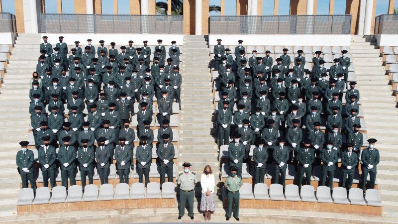 Un total de 158 agentes se incorporan a la Guardia Civil en la provincia