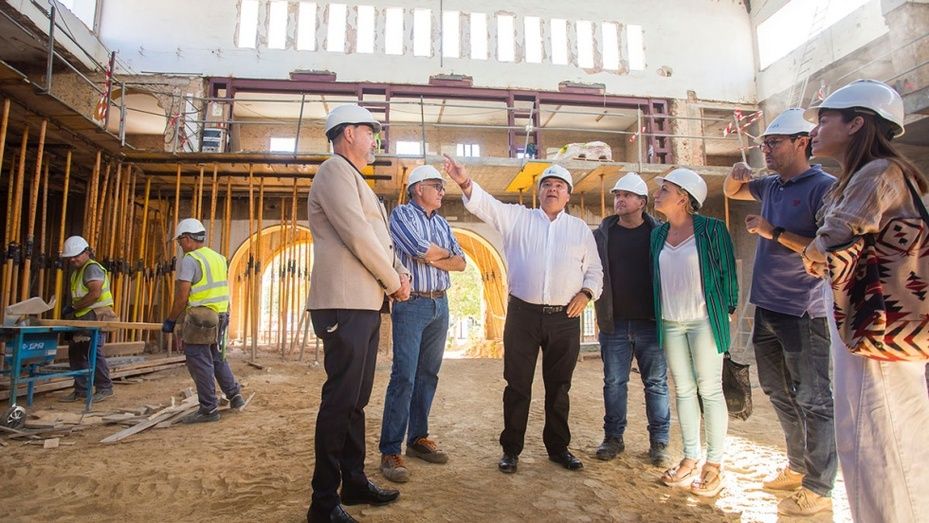 Así avanzan las obras en el Mercado de San Sebastián