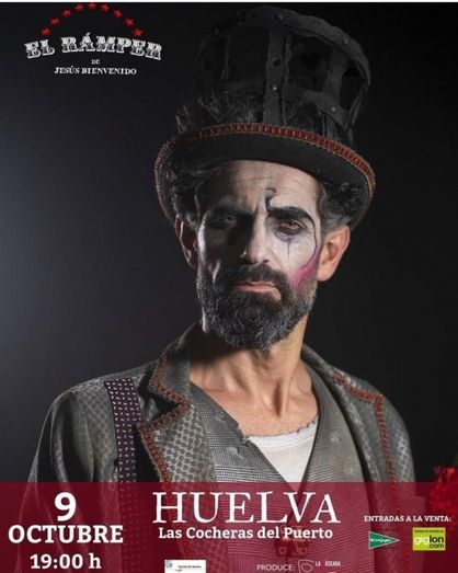 El carnavalero gaditano Jesús Bienvenido estrena 'El Ramper' en Huelva