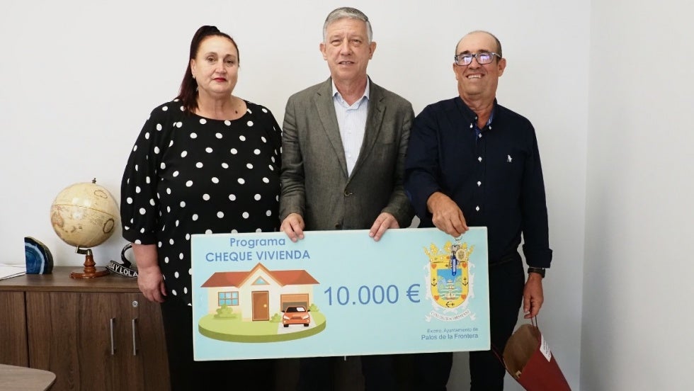 Nuevo cheque vivienda y pósito del Ayuntamiento de Palos de la Frontera