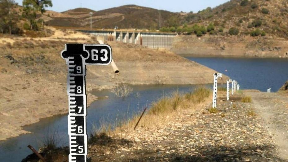 54 pueblos entran en alerta por la sequía: se reduce el agua del Chanza para regadíos, uso urbano e industria