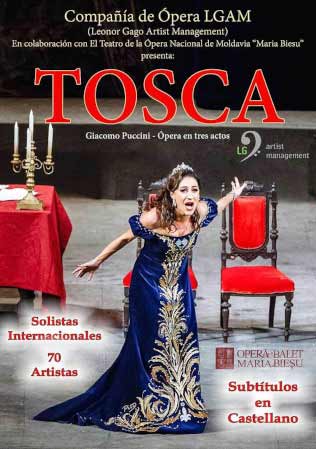 Sábado de ópera en el Gran Teatro con 'Tosca' de Puccini
