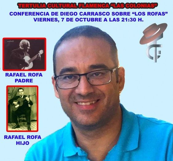 Conferencia de Diego Carrasco sobre los 'Rofa' en la Tertulia Las Colonias