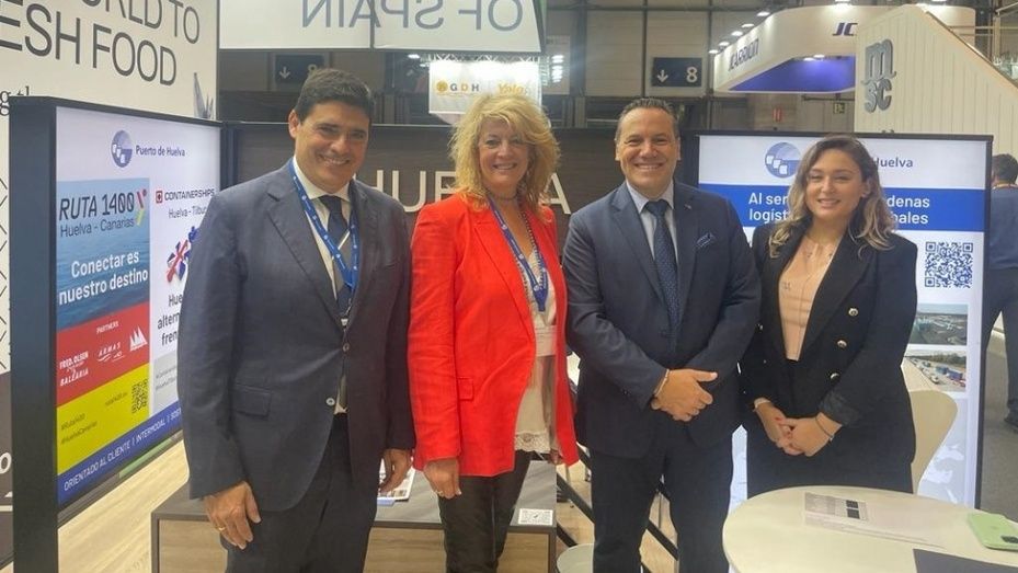 El Puerto presenta en Fruit Attraction los proyectos de crecimiento del Muelle Sur como referente intermodal del sur de Europa