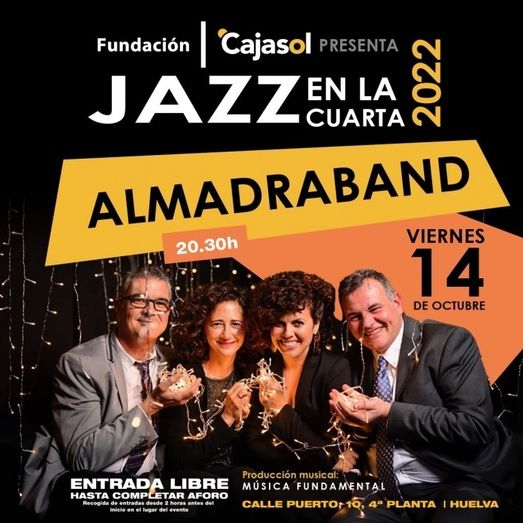 Almadraband, segundo concierto del ciclo 'Jazz en la Cuarta' de la Fundación Cajasol