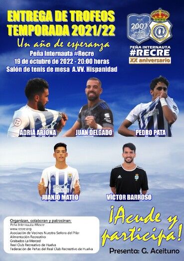 La Peña Internauta #Recre premia a los mejores de la temporada del ascenso a Segunda RFEF