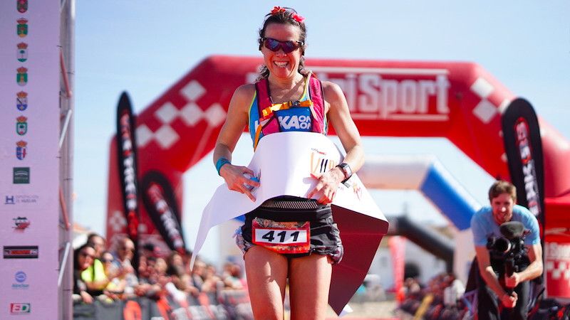 Francisco Pérez y Johana Nilson, héroes del esfuerzo en el Doñana Trail Marathon