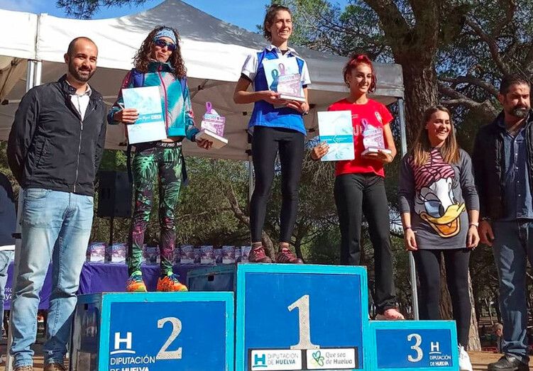 Zakaria Boufaljat y Sandra Schenkel imponen su ley en Cartaya