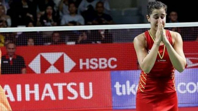 Carolina Marín se retira por lesión en el segundo set de su debut en el Open de China