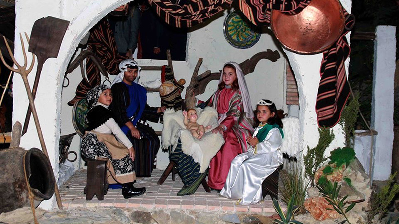 El Belén Viviente de Beas abre sus puertas un año más