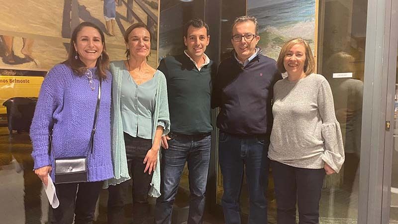 Mª del Prado Aznar Navarro expone en la oficina principal de Correos de Huelva