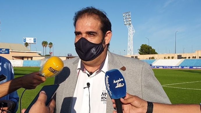 Manuel Gómez, presidente del San Fernando: 'No hemos podido hacer nada público antes porque la situación lo requiere así'