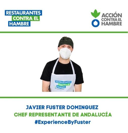 El chef onubense Javier Fuster, representante de Acción contra el hambre en Andalucía