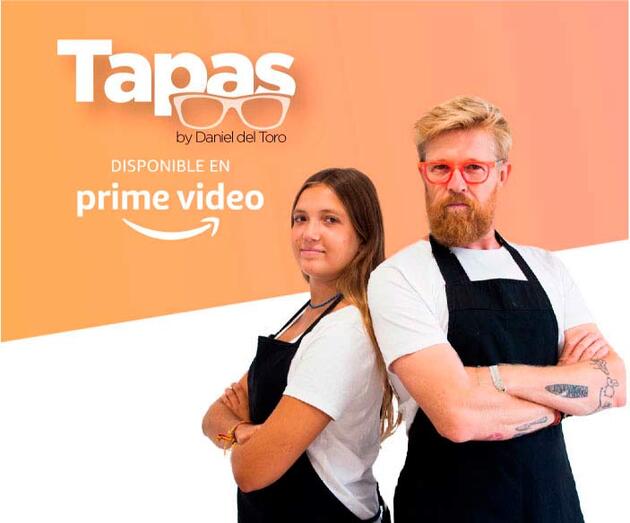 El cocinero onubense Daniel del Toro protagoniza un 'reality' sobre tapas en Amazon