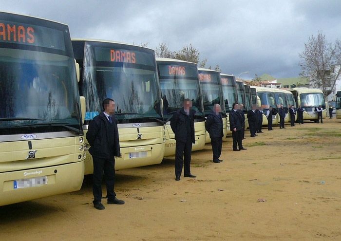 Condenan a nueve conductores de Damas por estafar dinero con billetes de autobús falsos