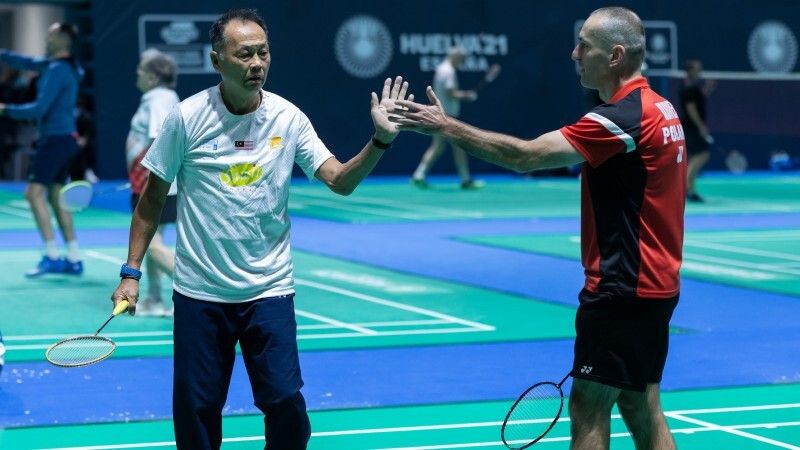 Huelva inicia su reinado como capital del bádminton con el Mundial de Veteranos