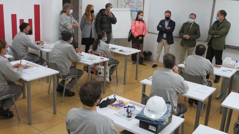 La Junta lanza en Huelva la mayor oferta de formación para el empleo en construcción desde hace 10 años