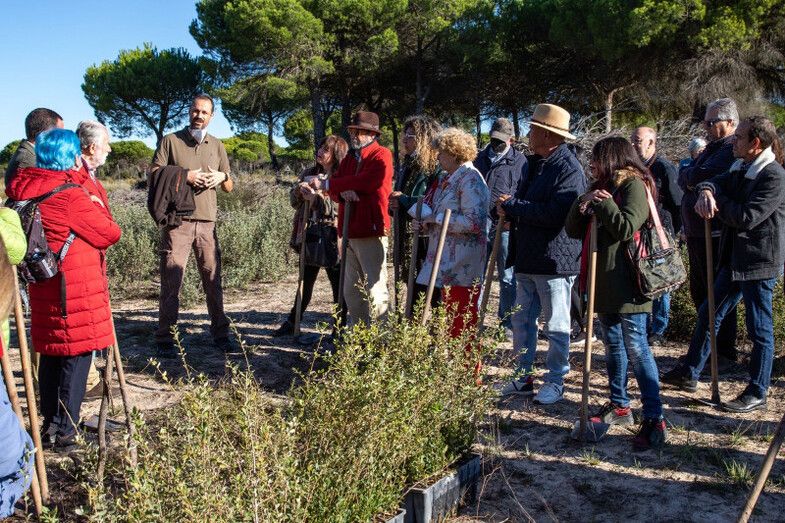 OCIb aúna cultura y naturaleza en una actividad celebrada en la Laguna de Moguer