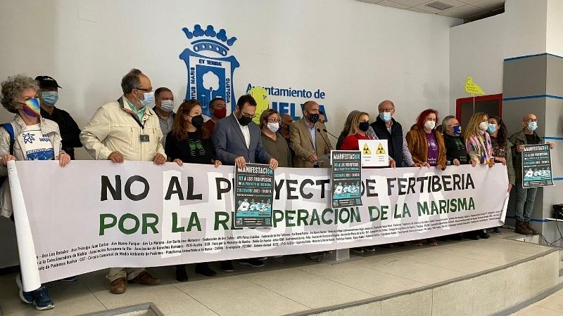 El Pleno no apoya la protesta contra los fosfoyesos propuesta por Mesa de la Ría