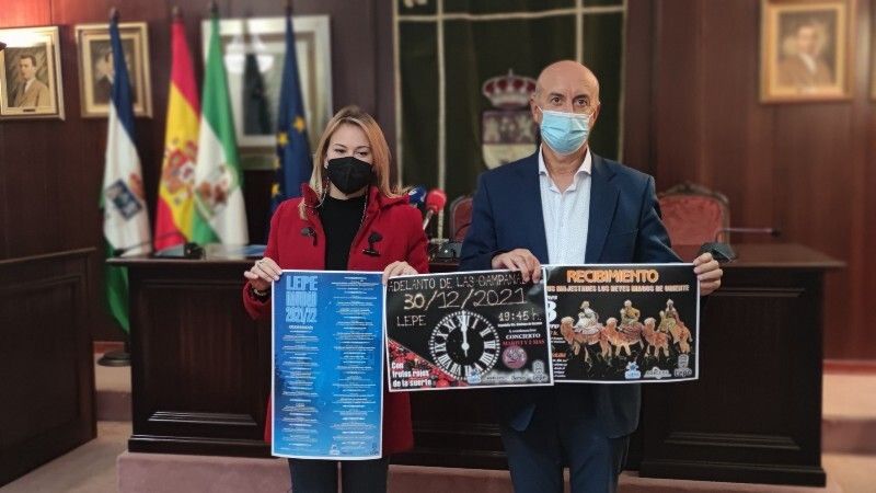 Lepe celebrará este viernes su primera 'nevada' navideña