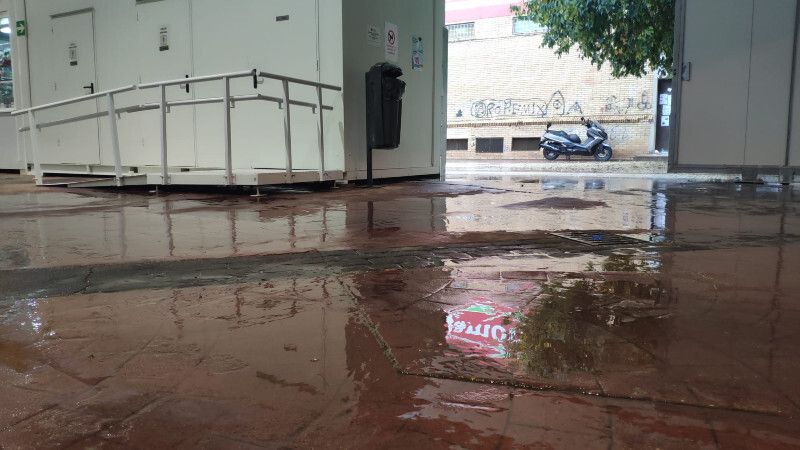 Vox vuelve a demandar soluciones ante la entrada de agua en el mercado de San Sebastián