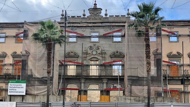 Mesa de la Ría pide que los restos arqueológicos hallados en el edificio de Hacienda queden a la vista