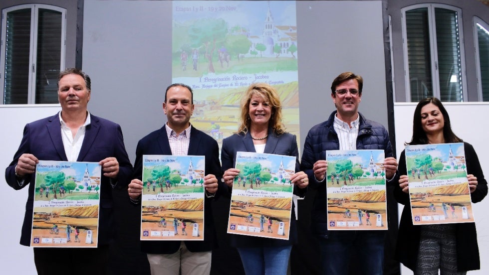 El Puerto de Huelva colabora con la primera peregrinación de El Rocío a Santiago