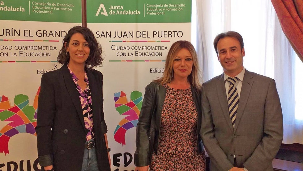 San Juan del Puerto es distinguido con el premio Educaciudad por su compromiso con la educación