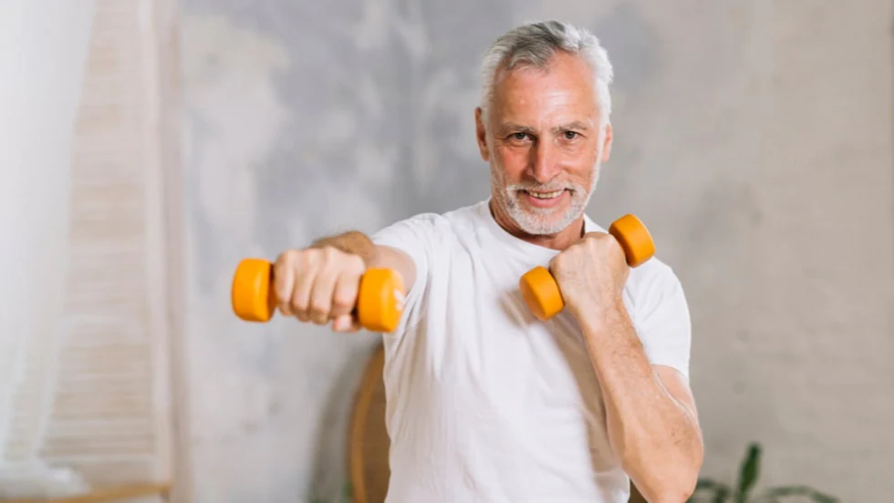 El mantenimiento fisico y la gimnasia en adultos mayores