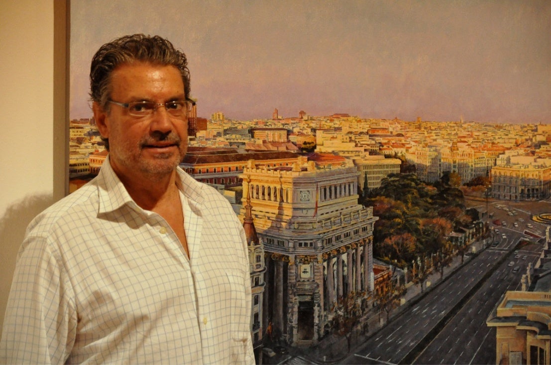 El ayamontino Juan Fernández participa en una muestra colectiva en Madrid