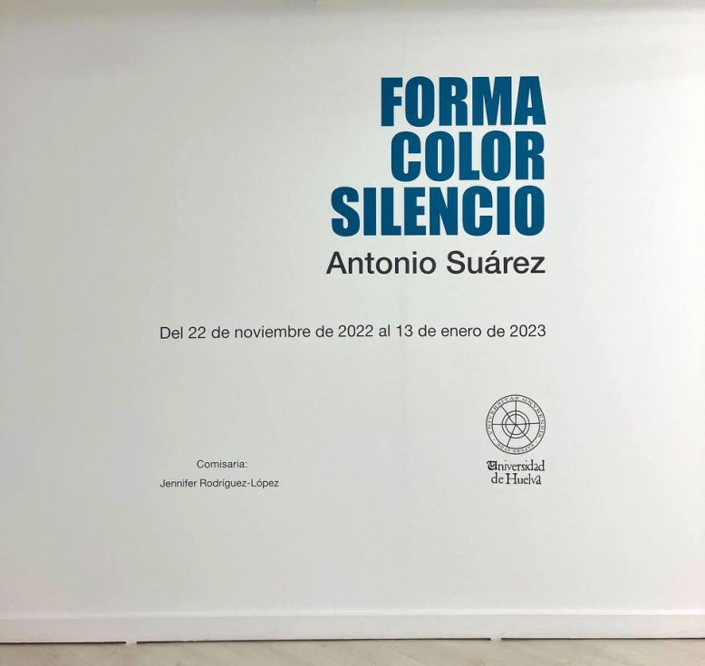 Antonio Suárez expone 'Forma. Color. Silencio' en la UHU
