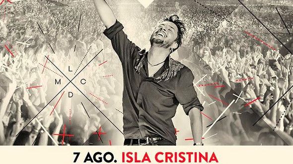 Manuel Carrasco pone la cruz más especial en su mapa de conciertos