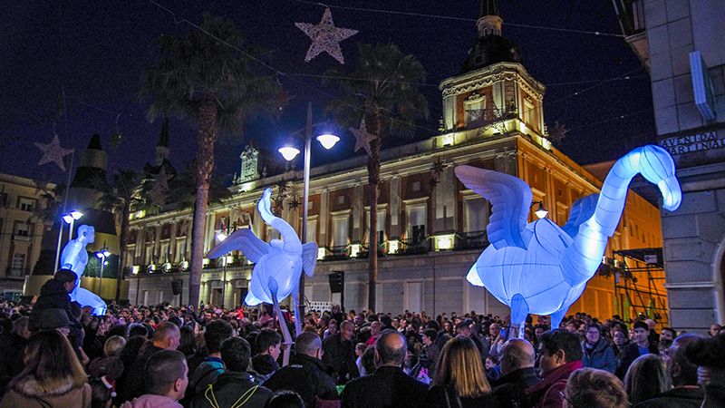 La Huelva tradicional inspira el Belén municipal que podrá visitarse desde este jueves