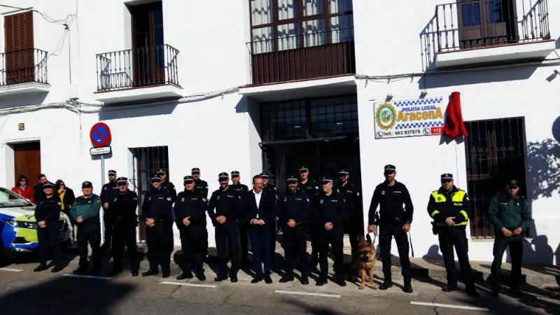 Aracena estrena nuevas dependencias de la Policía Local