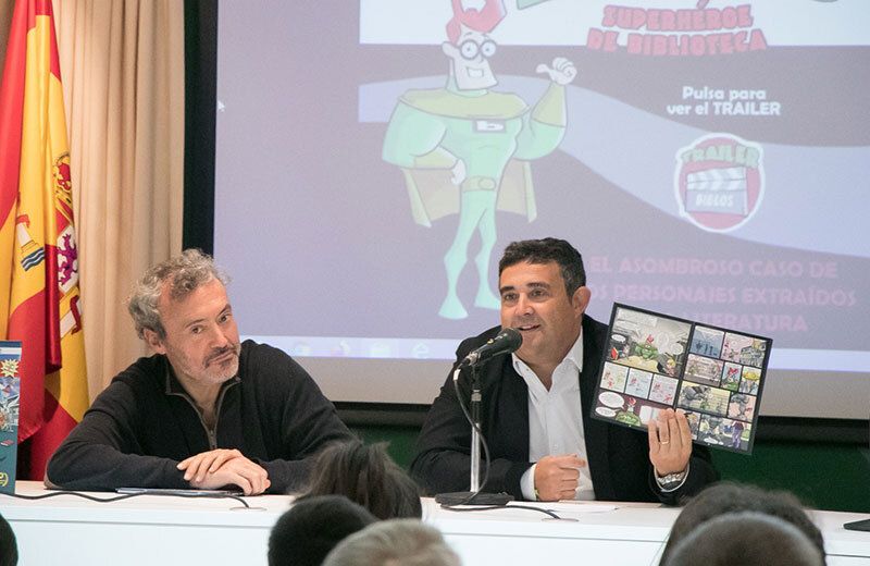 La Biblioteca Provincial celebra el Día de la Lectura con el superhéroe 'Biblos'