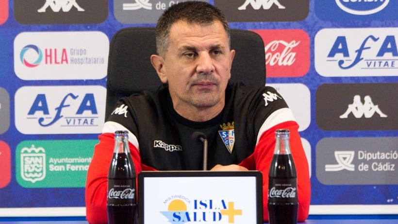 Stankovic: 'Nos jugamos media Liga ante el Recre'