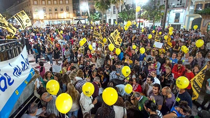 Cientos de colectivos se sumarán este jueves a la protesta contra el proyecto de enterrado de los fosfoyesos 