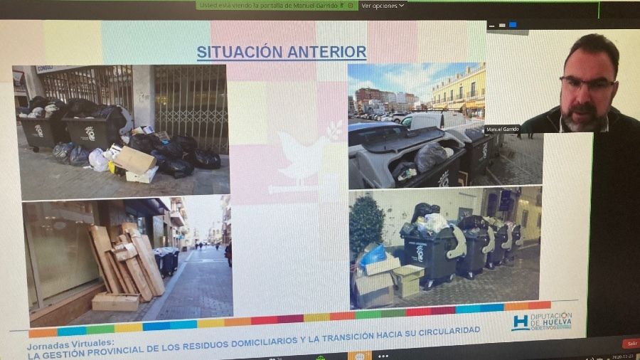La gestión provincial de los residuos domiciliarios y su circularidad, objeto de unas jornadas virtuales de Diputación