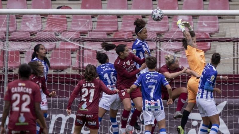 La maldición del descuento también persigue al Sporting en Las Gaunas (1-1)