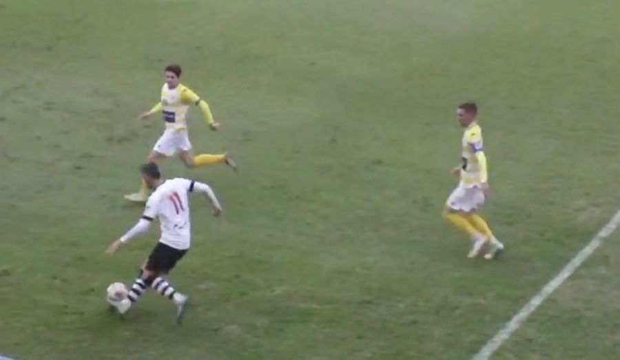 Fernandito lleva al San Roque a lo más alto (0-1), La Palma sigue en lo más bajo